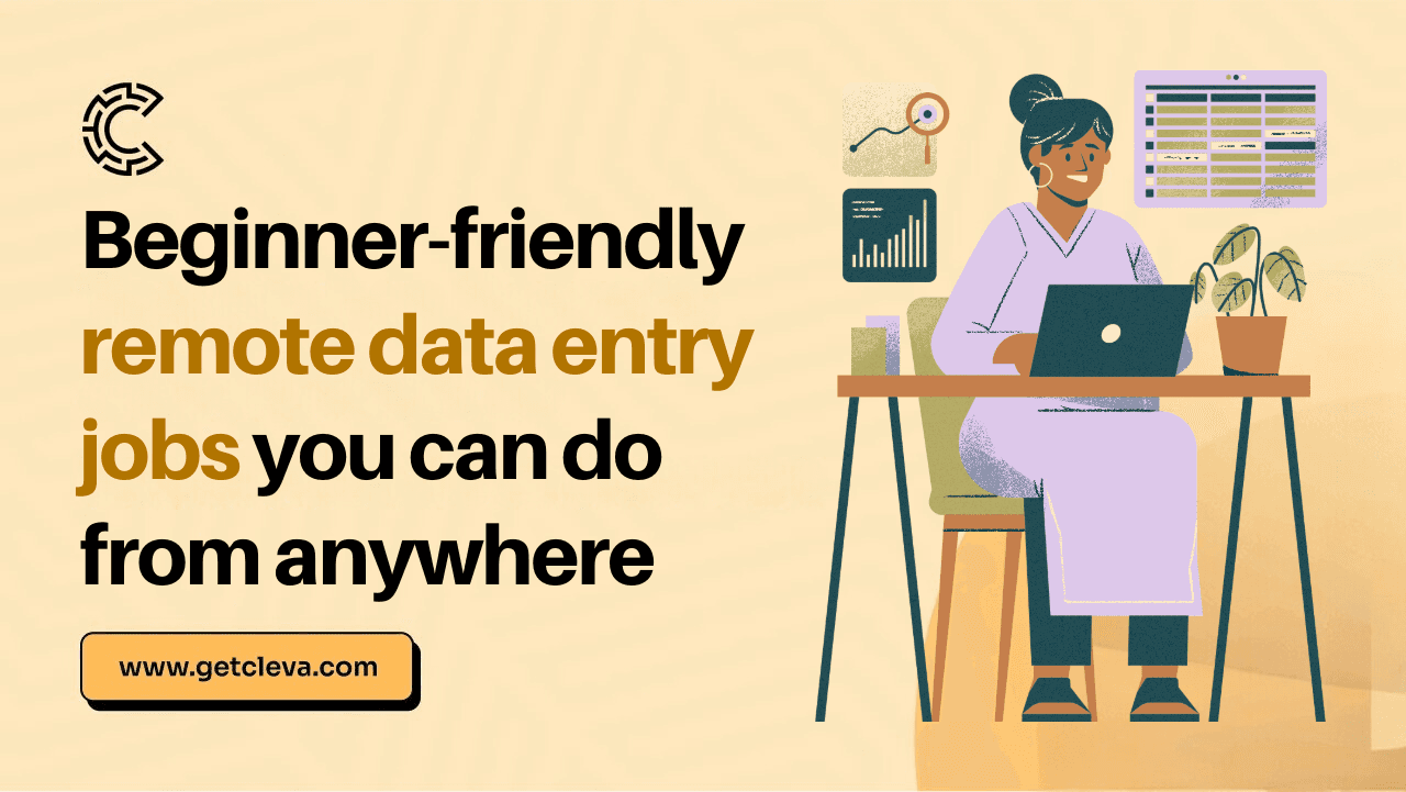 Beginner-friendly remote data entry jobs you can do from anywhere